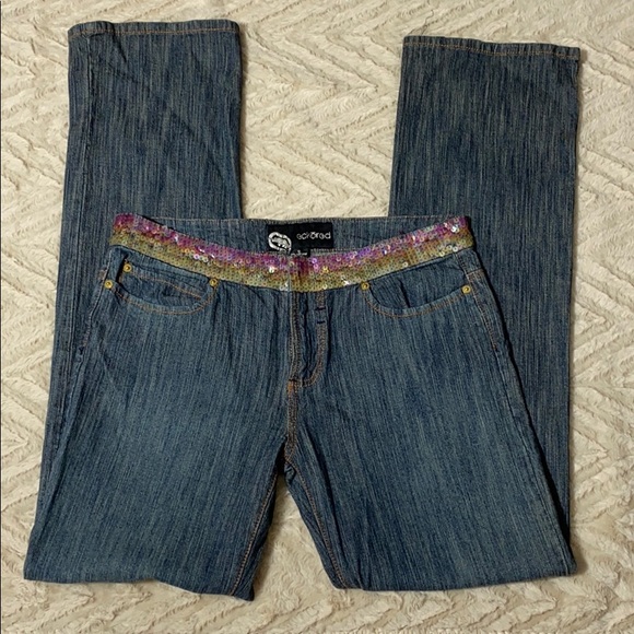 Ecko Unlimited Denim - Eckered Sequin Waist Jeans Size 13